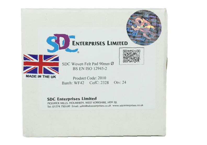 英国SDC #2010 马丁代尔耐起球羊毛织物衬垫（24块/盒）